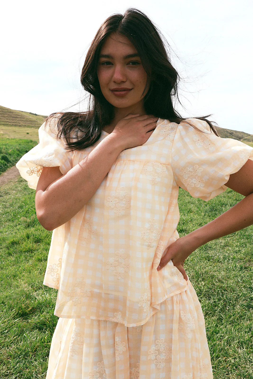Gingham Tops
